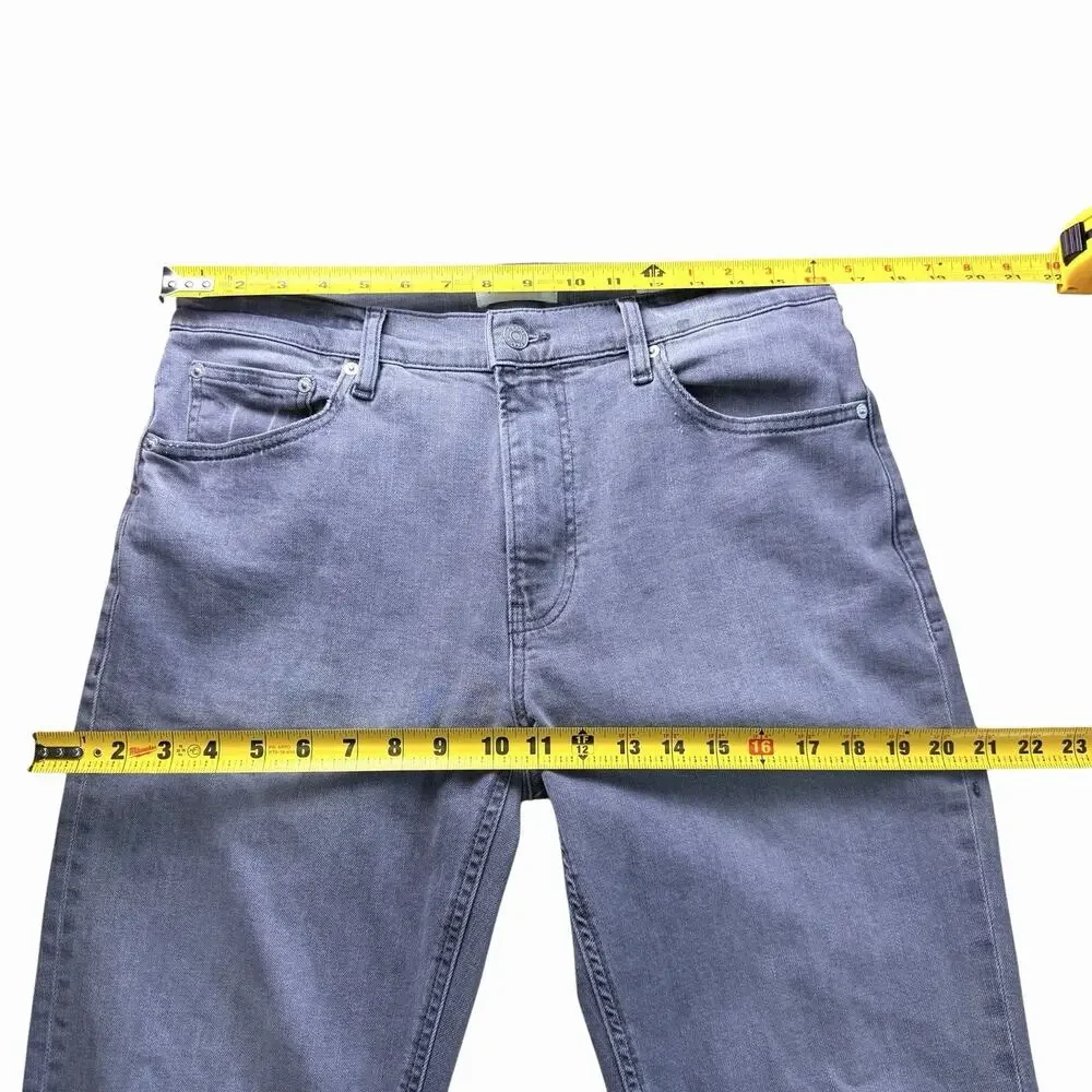 FRAME Jeans Mens Modern Straight Stretch Denim LMSST795 Rock Place 32X32 Grunge